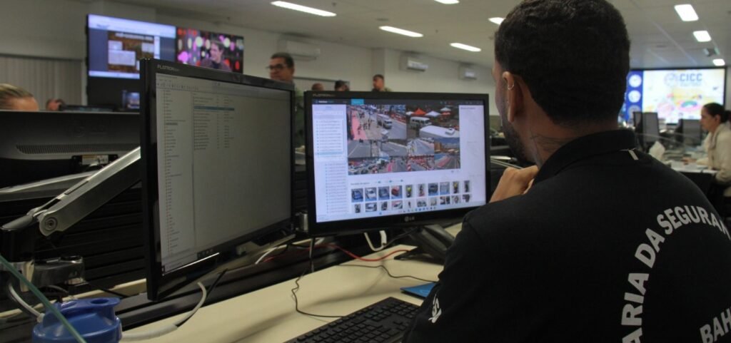 Primeiro dia do Carnaval de Salvador termina com nove prisões pelo Reconhecimento Facial