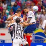 Bahia reage e arranca o empate com o Santos na Fonte Nova pelo Brasileirão