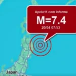 Terremoto de magnitude 7,5 atinge o Japão e gera alerta de tsunami