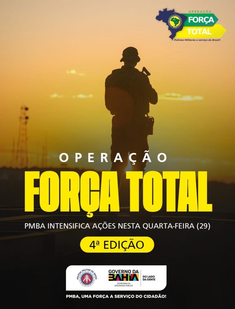 PMBA amplia presença nas ruas em nova edição da Operação Força Total