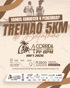 Treinão de 5 km do Batalhão!