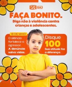 Câmara de SAJ reforça combate à violência infantil e orienta denúncias pelo Disque 100