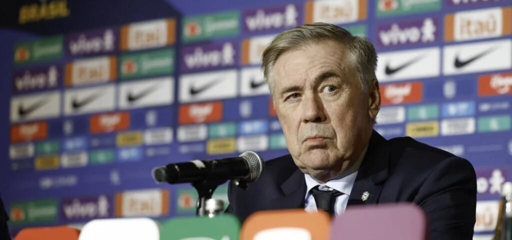 “É o último jogo para fazer teste”, diz Ancelotti antes de amistoso contra o Egito