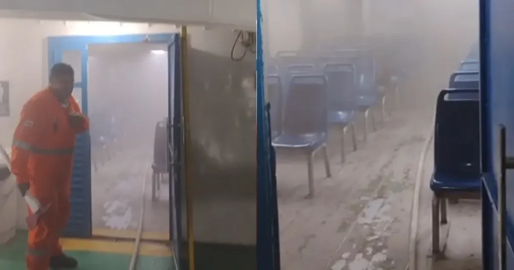 Princípio de incêndio atinge ferry-boat Ivete Sangalo em travessia entre Salvador e Itaparica