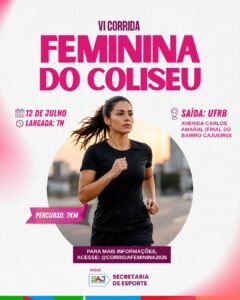 SAJ: Prefeitura apoia a realização da VI Corrida Feminina do Coliseu, neste domingo em Santo Antônio de Jesus