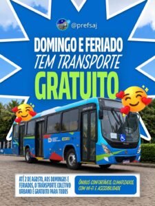 Prefeitura de Santo Antônio de Jesus amplia gratuidade no transporte coletivo aos domingos e feriados