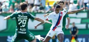 Bahia fica na frente por três vezes, mas cede o empate para a Chapecoense