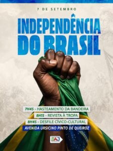 Prefeitura de Santo Antônio de Jesus realizará programação do Dia da Independência do Brasil