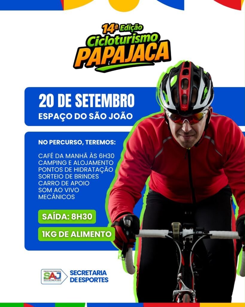 Prefeitura de Santo Antônio de Jesus apoia realização da 14ª edição do Cicloturismo Papajaca