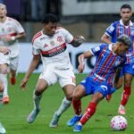 Bahia é derrotado pelo Flamengo na Fonte Nova e cai duas posições na tabela