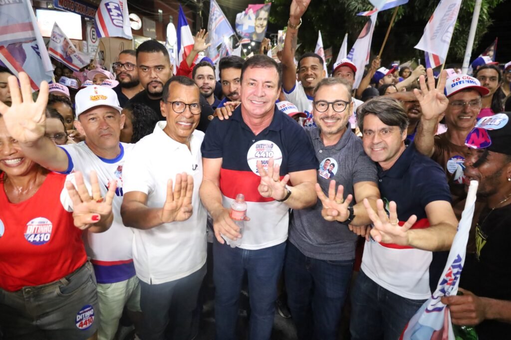 Prefeito Genival Deolino acompanhará Ditinho Avivip até sua seção eleitoral, no Benfica, neste domingo (04)